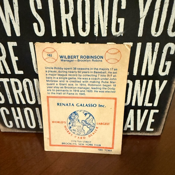 Wilbert Robinson Brooklyn Robins Vintage Photo - Picture 2 of 2